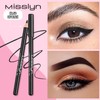 Misslyn Black Eye Pencil without Smudging, 3 Make-Up Pens with