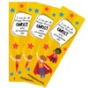 100 Bulk Count of Superhero Bookmarks for Kids - Super