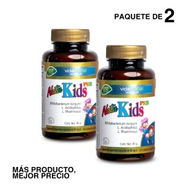 Natu Kids, Comprimidos, Vida Herbal, Duo Sabor Sin sabor
