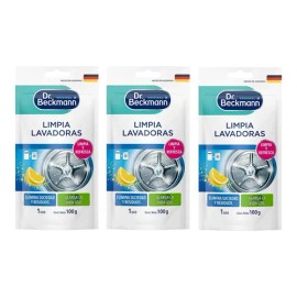Doy Pack Limpia Lavadoras 100g 3pz Dr. Beckmann