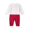 Lito Angels Baby Boys Tuxedo Romper One-Piece Gentleman Bodysuit Formal