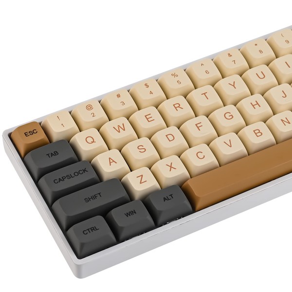 WHYSP XDA Profile PBT Keycaps 60 Percent, 125 Keys Custom