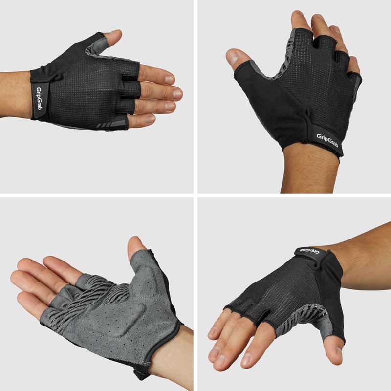 GripGrab Expert RC Max Padded Short Finger Summer Cycling Gloves