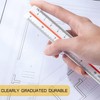 30 Cm Scale Rule,Scale Ruler Architect,Architectural Triangular, Plastic Triangular Scale