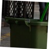 Zerodeko 4pcs Plastic Trash Can Lid Latch Buckle Wall-mounted Dustbin