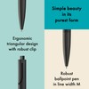 LAMY noto All Black Ballpoint Pen - Purist Ballpoint Pen