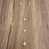 Agalea | Collar Corbatero de Plata Ley .925 con Perla