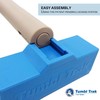 Tumbl Trak Portable Parallette Bars, Blue