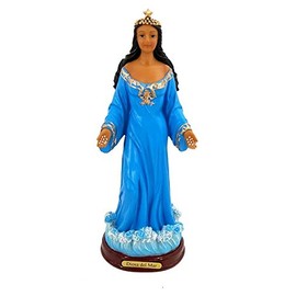 12" Diosa Del Mar Yemaya Statue Santeria Lucumi African God Figure Yemoja