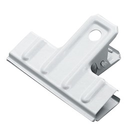 Coideal Large Bull Clips White, 10 Pack 3 Inch Long Metal Paper Clips Clamps for Bags, Photos, Art & Craft Projects, Office & Home Kitchen