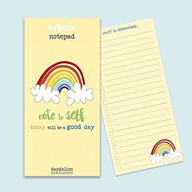 Dandelion Stationery Magnetic Shopping Pad - Rainbow