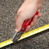 Sheffield 12614 Red Folding Utility Knife, Stocking Stuffers, Gifts for
