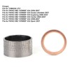 Copper Motorcycle Exhaust Pipe Gasket Seal Washer Fits for Yamaha