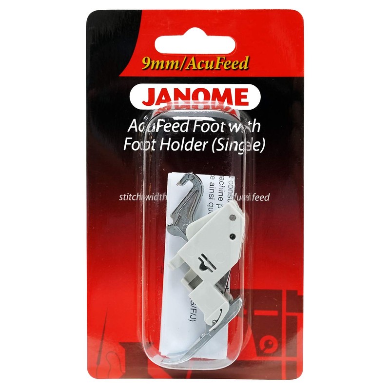 Janome AcuFeed Foot with Foot Holder (Single) for 9mm Machines