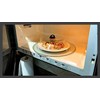 10 Inch Microwave Tempered Borosilicate Glass Plate Cover with Red