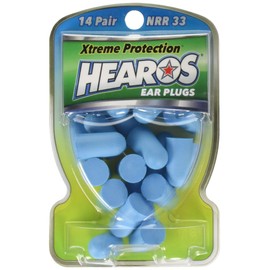 HEAROS Xtreme Protection Series Foam Ear Plugs, 14 Pair (Pack of 3)