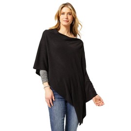 Coco + Carmen Women’s Versatile Lightweight Poncho Shawl Wrap | Wear Multiple Ways | 15 Colors | Fashionable Clothing Accessory | OSFM