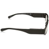 Foster Grant Mens Lloyd Lightspecs Lighted Glasses Reading, Black/Transparent, 59