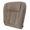 SecosAutoparts Driver & Passenger Side Bottom Microfiber Leather Seat Cover