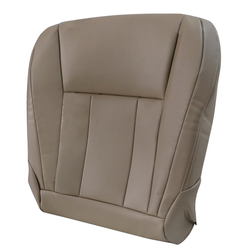 SecosAutoparts Driver & Passenger Side Bottom Microfiber Leather Seat Cover