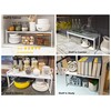 Urhomey plus Expandable Cabinet Shelf Organizer 16-26" L Stackable Kitchen