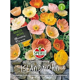 Sperli Flower Seeds Icelandic Poppy Magic Game, Green