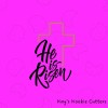 He is Risen Cross 3D Printed Cookie Cutter - Jumbo