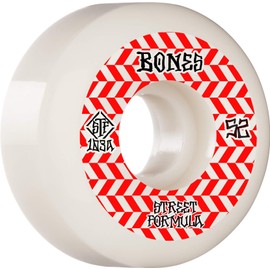 Bones Wheels Patterns • STF 103A • 52mm • Sidecut, White (WSCATSD015203W4)