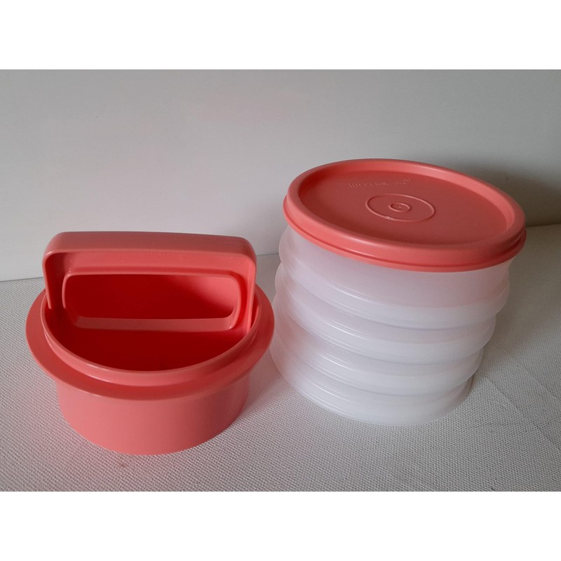 TUPPERWARE Küchenhelfer Hamburger-Maker Former Presse Burgerpresse Frikadellen