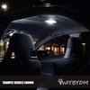 WIYBYDM White Interior LED Lights Kit for Lexus GX470 2003