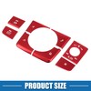 X AUTOHAUX 8 Set Centre Console Switch Panels for Mazda