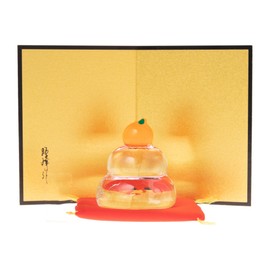 Seto Pottery Sha S08 2025 Chinese Zodiac Figurine Figurine Compact Snake, Snake, New Year Decoration, Kailuck Ruri Kagamochi, Shoho Kiln