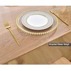 Rally Home Goods - Mantel rectangular de vinilo transparente de