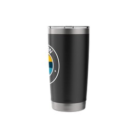 Livingston Texas TX USA City Pride Retro Sunset Stainless Steel Insulated Tumbler