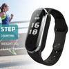 Ultrasonic Mosquito Repellent Watch Silica Gel Rechargeable LED Digital Step