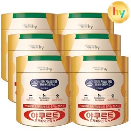 Dietary Supplement, hy Korea yakureuteu Probiotics 120g(2g 60 Sticks) X 6 Pack for daily wellness routines, capsules tablets powder or Korean Import, and