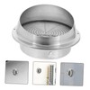 Tofficu Exterior Wall Vent Cover Stainless Steel Exhaust Vent Cap