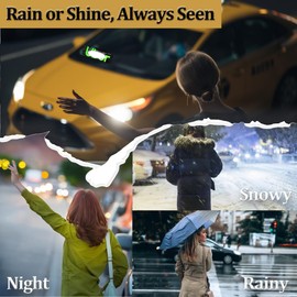 LED Car Sign for Rideshare Drivers, Compact Windshield Light for Enhanced Visibility, USB Powered Taxi Display, Easy Suction Mount-Taxi LED Panel Sign for Cars SUV Green (Ly)