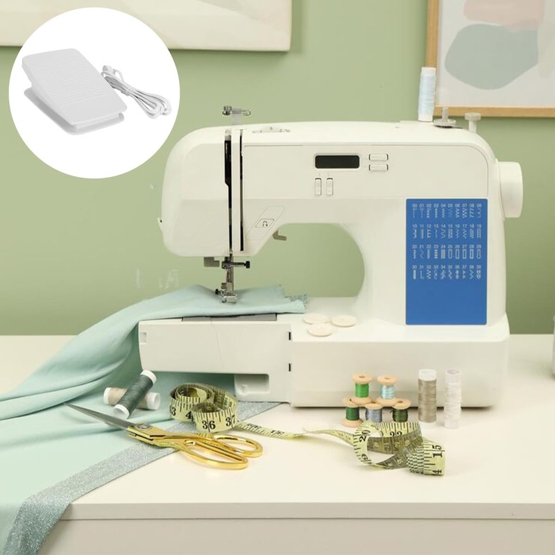 Durlo Sewing Machine Foot Control Pedal Waterproof Multifunctional Single Hole