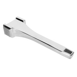 Meat Mallet Prevent Slip Handle Double Sided Nails 304 Stainless Steel Meat Tenderizer Hammer for Steak Chicken Pork