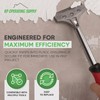 8" Replacement Floor Scraper Blades 20 -Pack - Angled Demolition