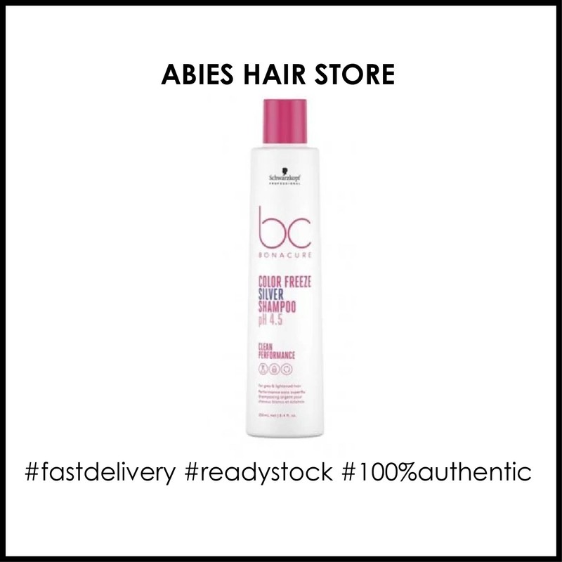SCHWARZKOPF BONACURE BC CP SHAMPOO 250ML (COLOR FREEZE SILVER,COLOR FREEZE,FRIZZ