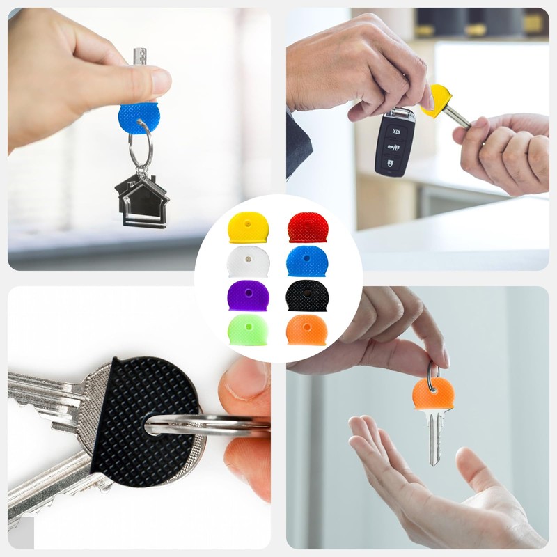 Doyime Key Cover (Set of 8) Key Case, Key Cover,