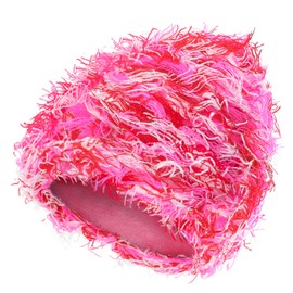 ROXUN Distressed Beanie, Fuzzy Shiesty Yeat Warm One Size for Men Women Winter Fashion Knit Cap Pink Mixed