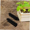 Totority 8Pcs Plastic Raised Garden Box Leg Planter Bed Components