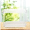 NOLITOY Bathroom Countertop Shelf Transparent Storage Organizer for Cosmetics Toiletries