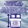 Arctic Dreams Cooling Duvet Protector with Zipper Closure by Continental