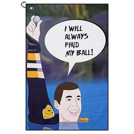 WONXISEN Golf Towel Funny Golf Club Clean Set for Golf Bags with Clip, Funny Gifts for Golf Fans