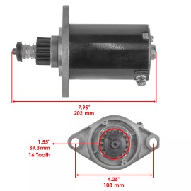 Onan Starter RV Generator for Onan Emerald 1912416 1912416 191-2158 191-1667 191-1775