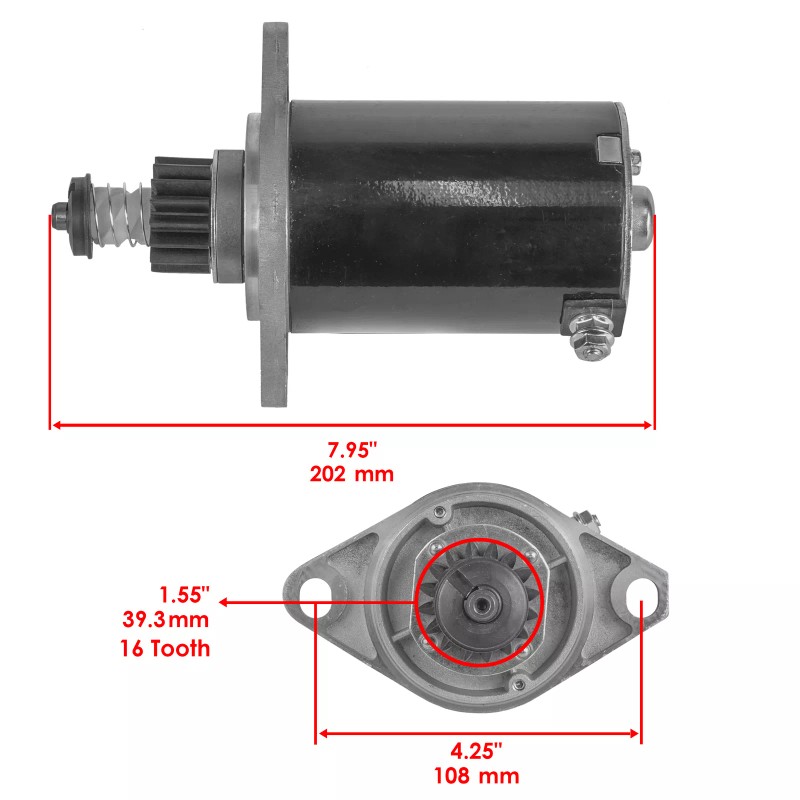 Onan Starter RV Generator for Onan Emerald 1912416 1912416 191-2158